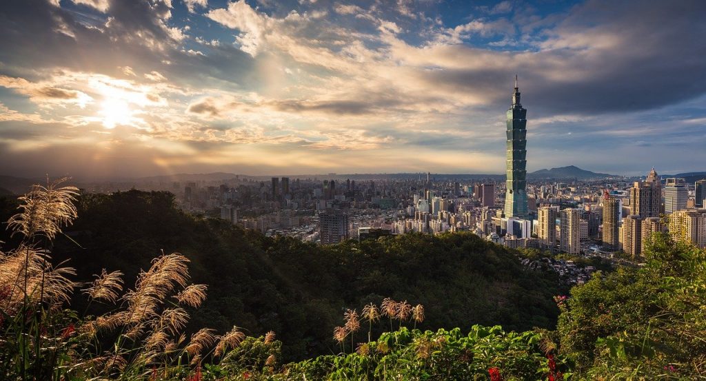 Taiwan landscape taipei