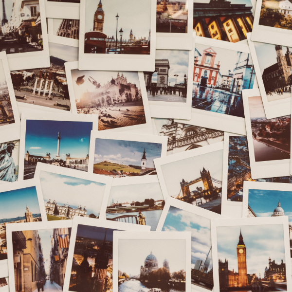 travel collage