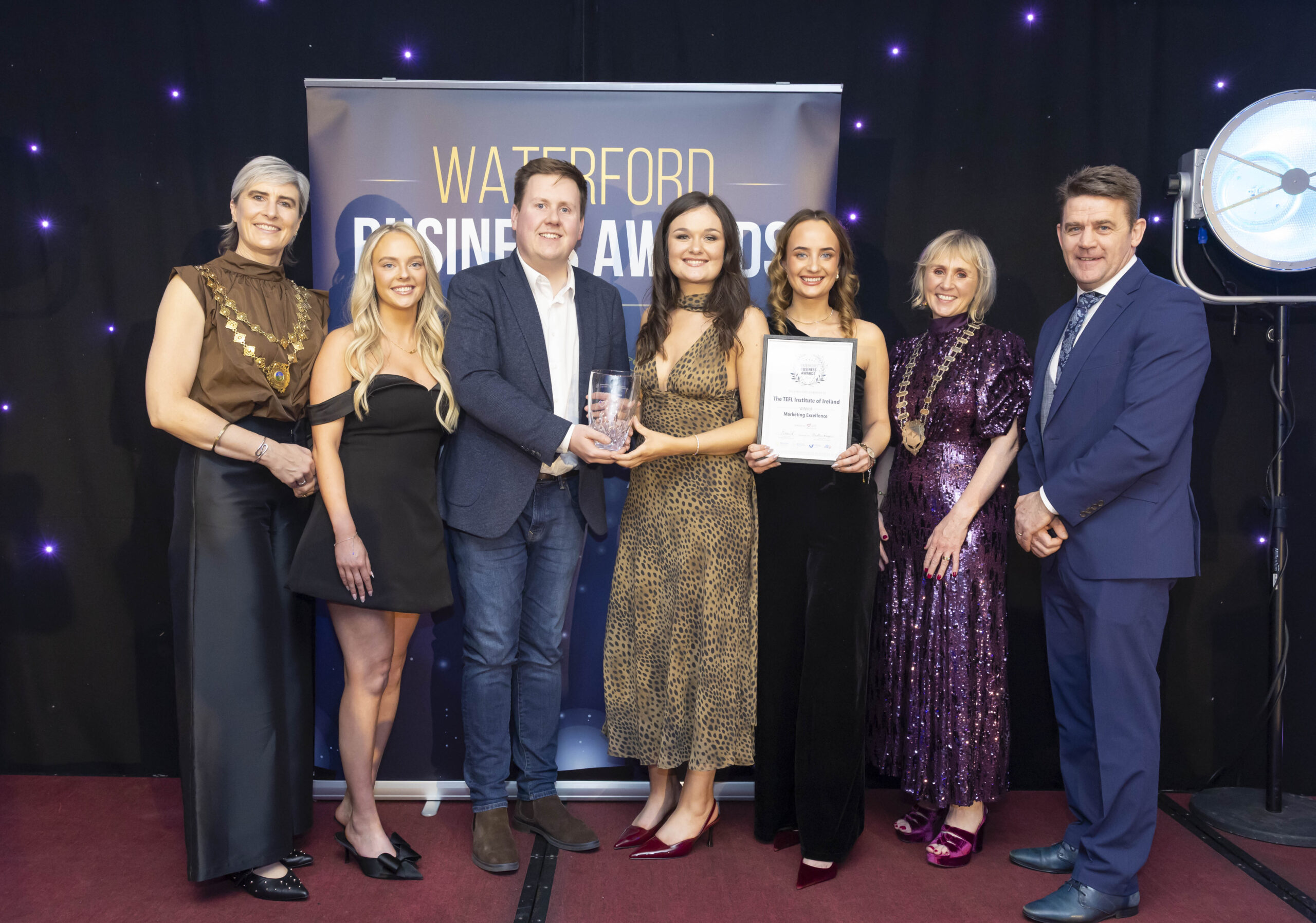 The TEFL Institute of Ireland Wins Marketing Excellence at the Waterford Business Awards 2025