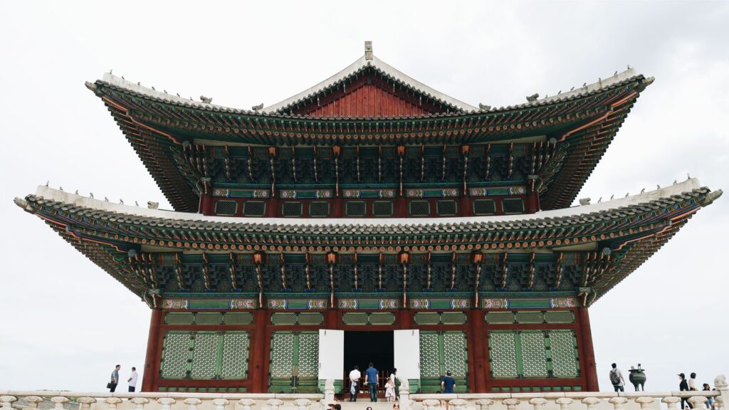Gyeongbokgung Palace in Seoul, South Korea