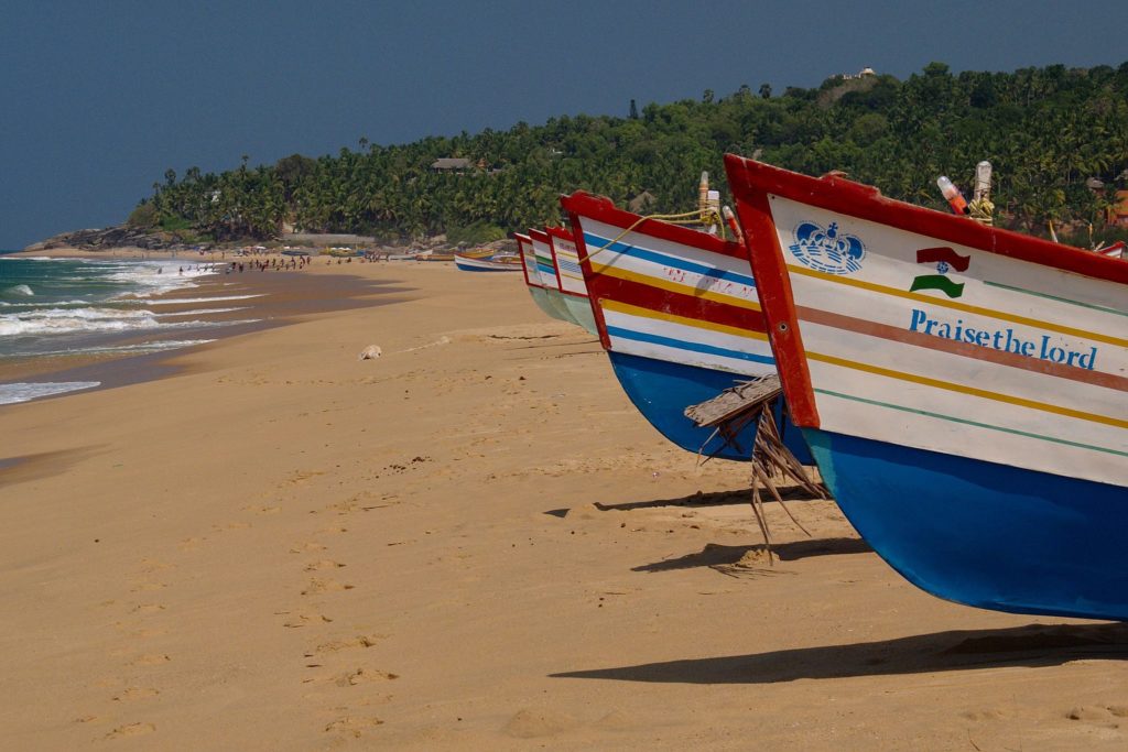Kovalam Beach India