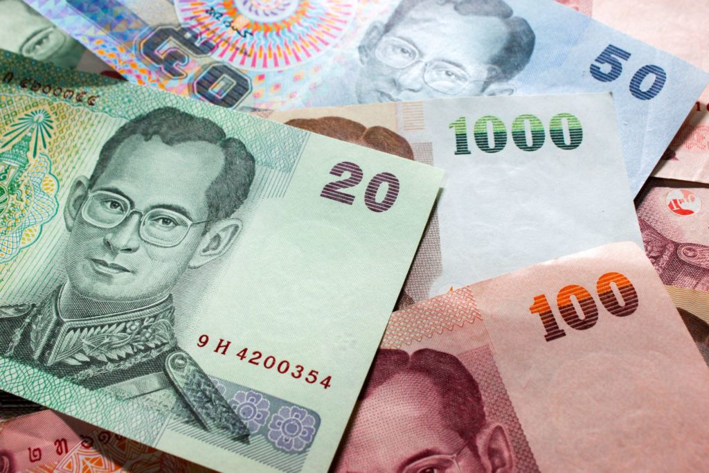 Cash Baht Thailand
