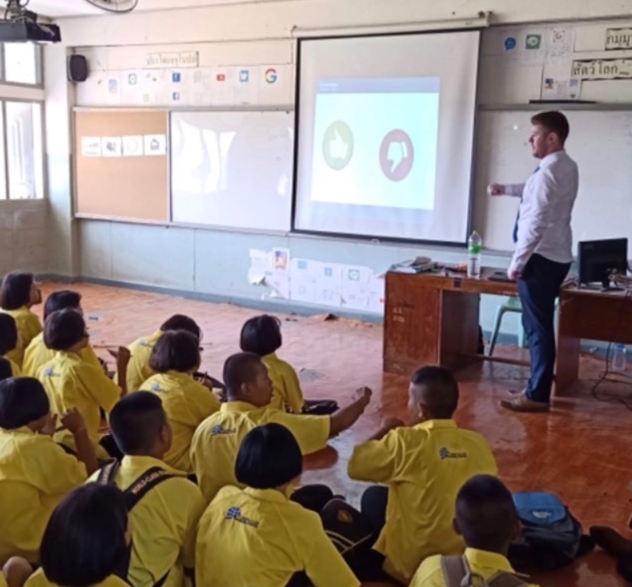 Interview with Kevin Sheil in Thailand