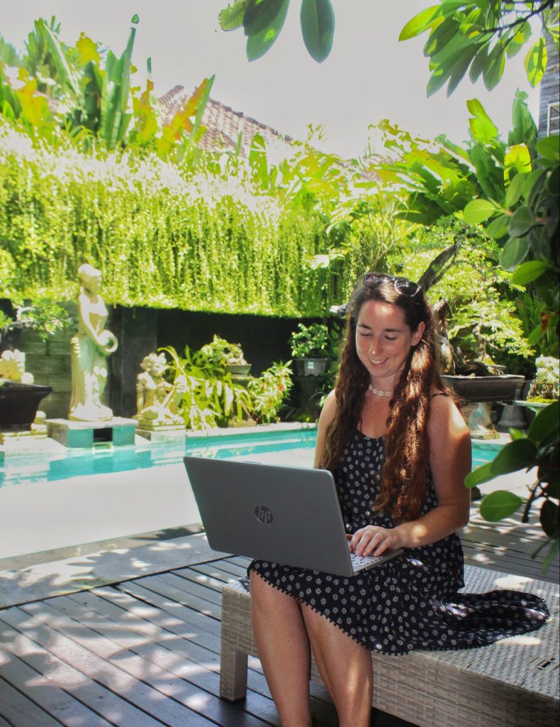 Kayla in Bali