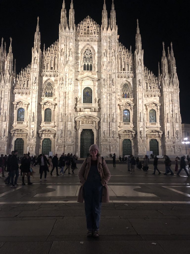 English teacher in Milan during TEFL experience