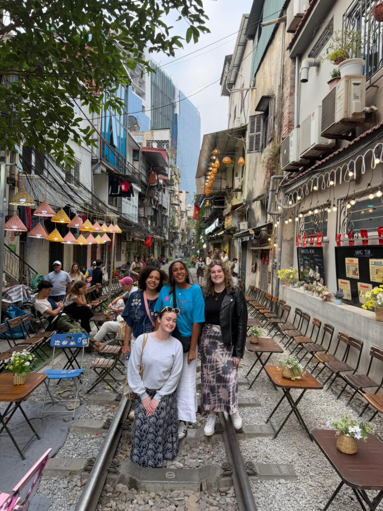 TEFL teachers in Hanoi exploring the city