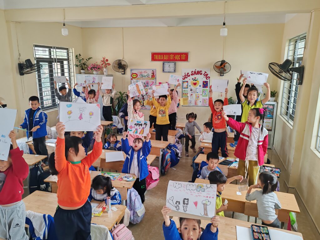 TEFL course. TEFL classroom
