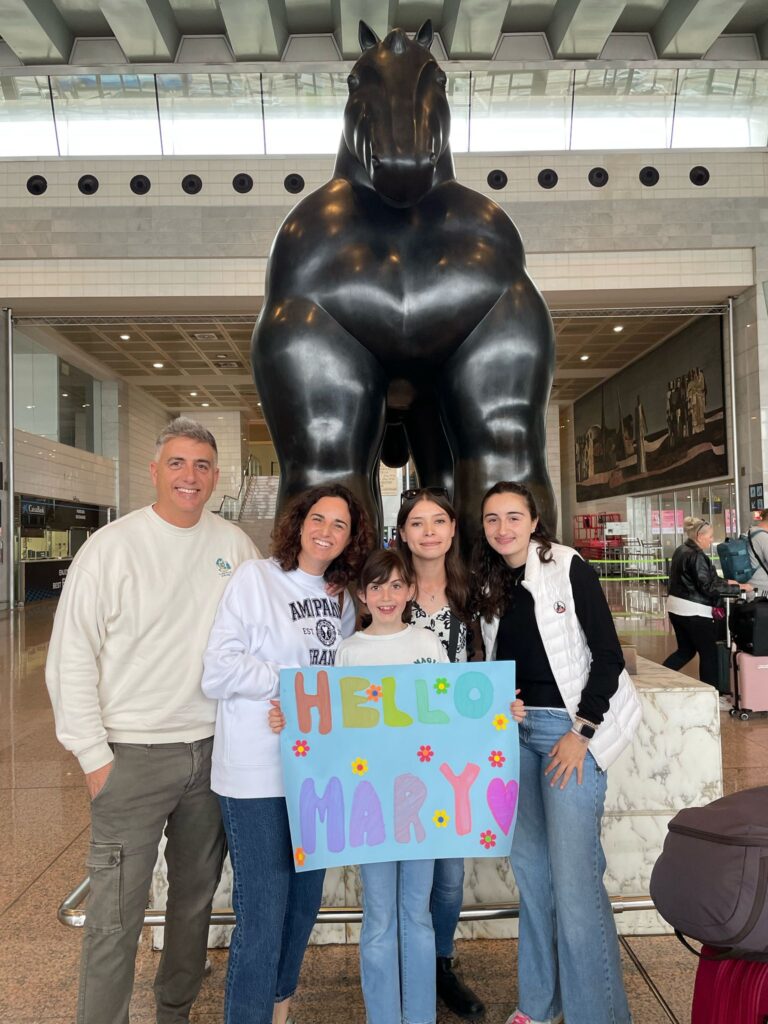 Mary TEFL teacher in Spain with Spanish Family