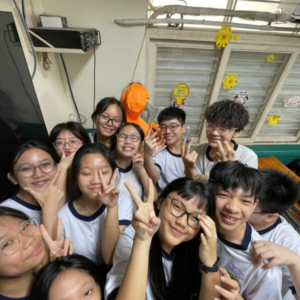 students in vietnam, evelyn, teacher in vietnam, ho chi minh city