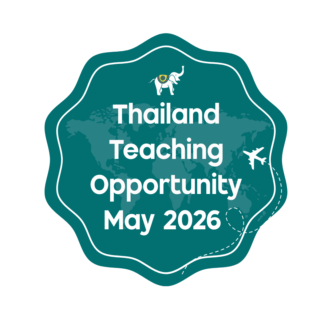 Thailand Teaching Opportunity – May 2026 Intake (Non Qualified Applicants)
