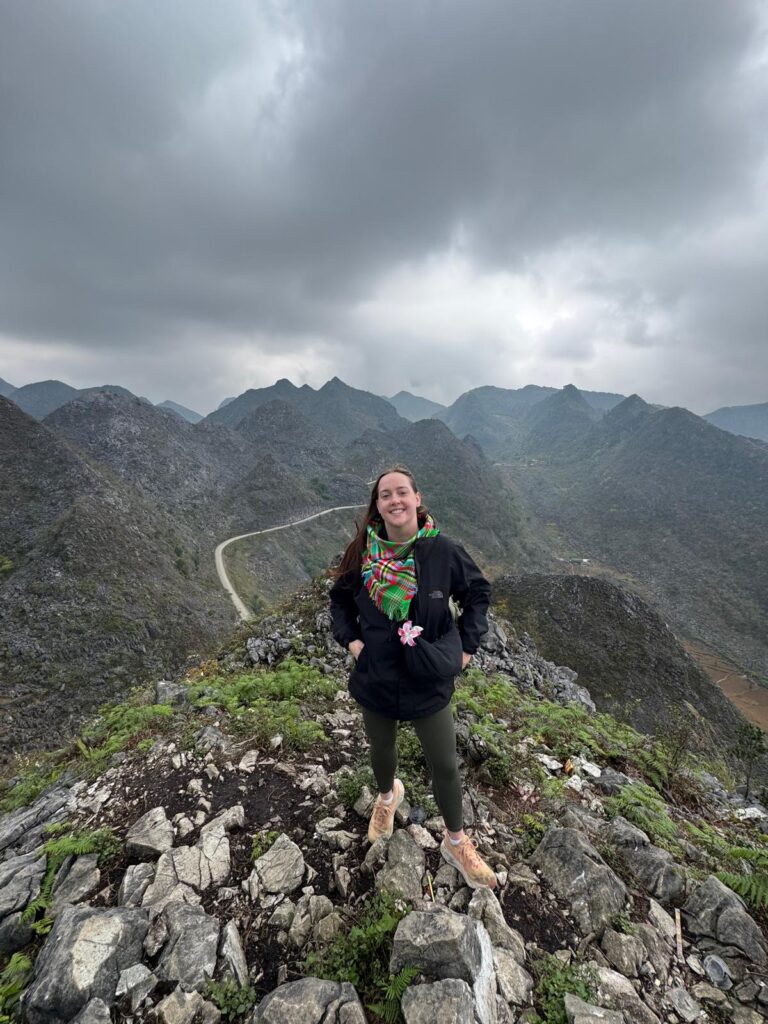 TEFL teacher hiking in the mountains during a weekend adventure experiencing life while teaching English in Thailand.