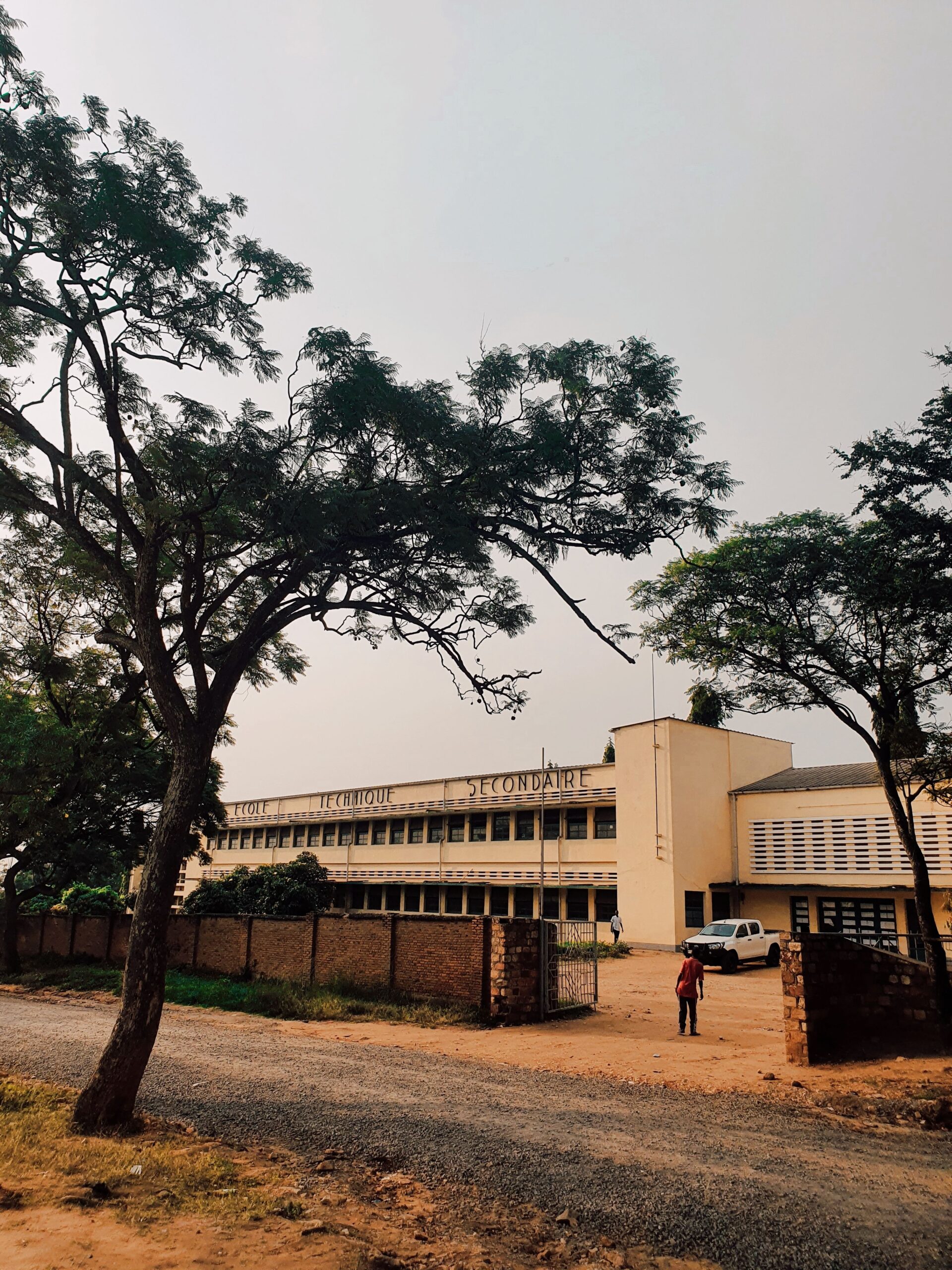 Secondary school building exterior in daylight, the setting for a Transition Year programme in Ireland